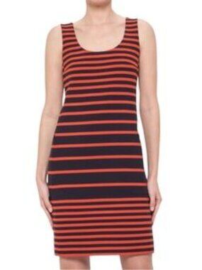 Akris Punto Striped Tank Dress | 8 US
